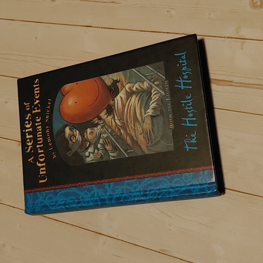 3/$13 A Series Of Unfortunate Events #8 The Hostile Hospital By Lemony Snicket